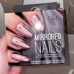 Silver Chrome Mirrored Nail Polish